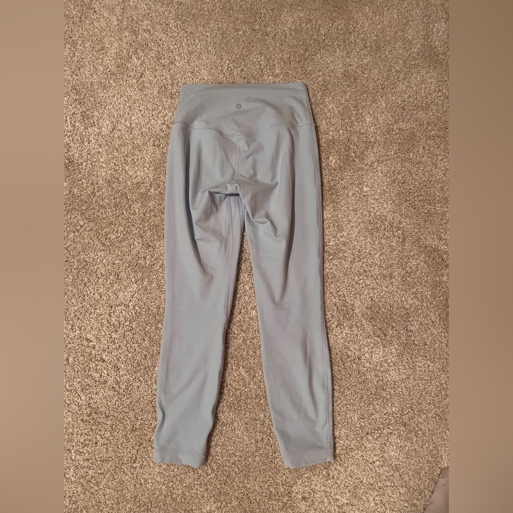 Blue size 6 lululemon leggings